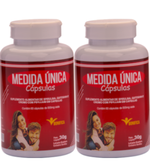 2 Frascos Medida Única Cápsulas