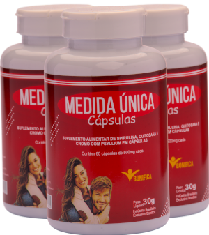 3 Medida Única Cápsulas